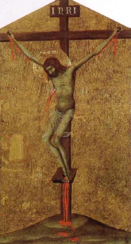 Simone Martini Christ on the Cross Norge oil painting art